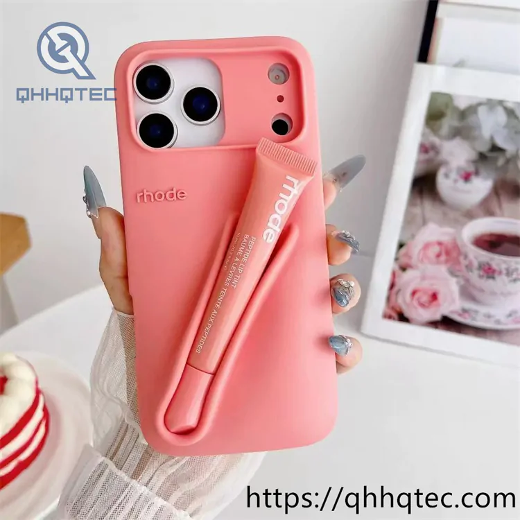 rhode lipstick silicone case with package