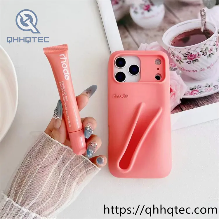 rhode lipstick silicone case with package
