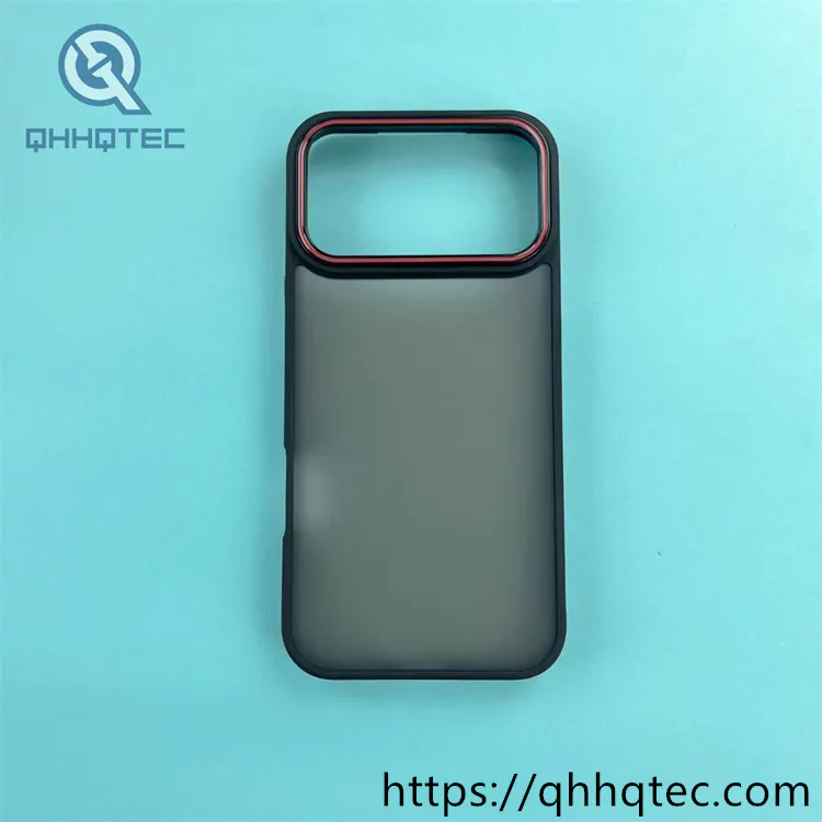 matte transparent phone case