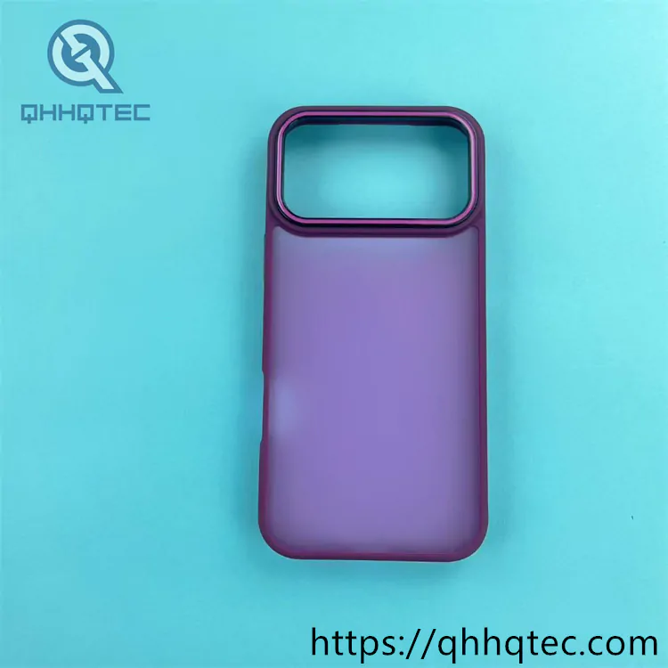 matte smooth transparent colored case