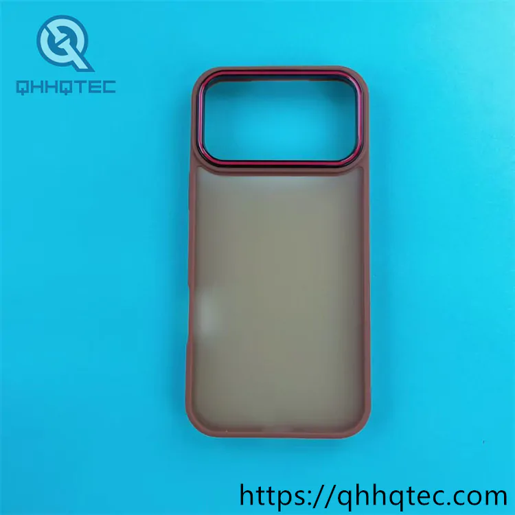 matte smooth transparent colored case