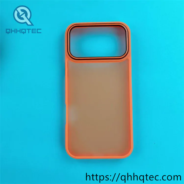 matte smooth transparent colored case