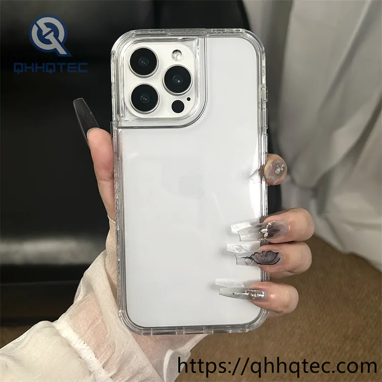 transparent crystal new 3 in 1 case