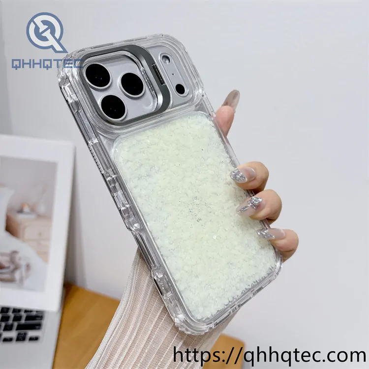 luminous design 3 in 1 sequins case