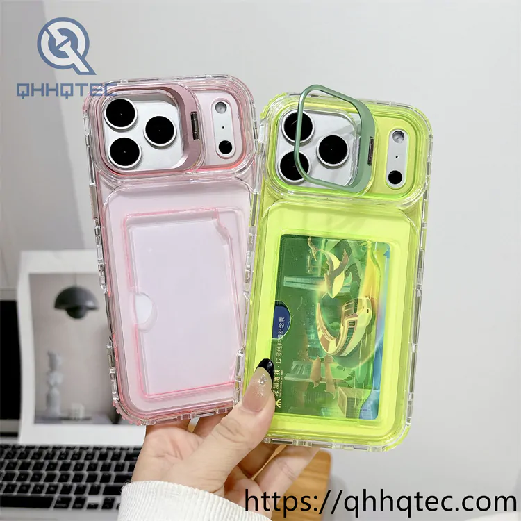 clear case 3 in 1 card bag pop case