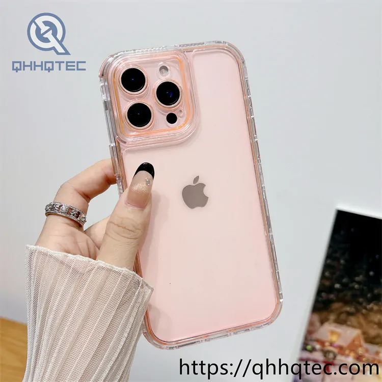 pro camera transparent 3 in 1 case