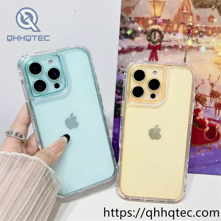 pro camera transparent 3 in 1 case