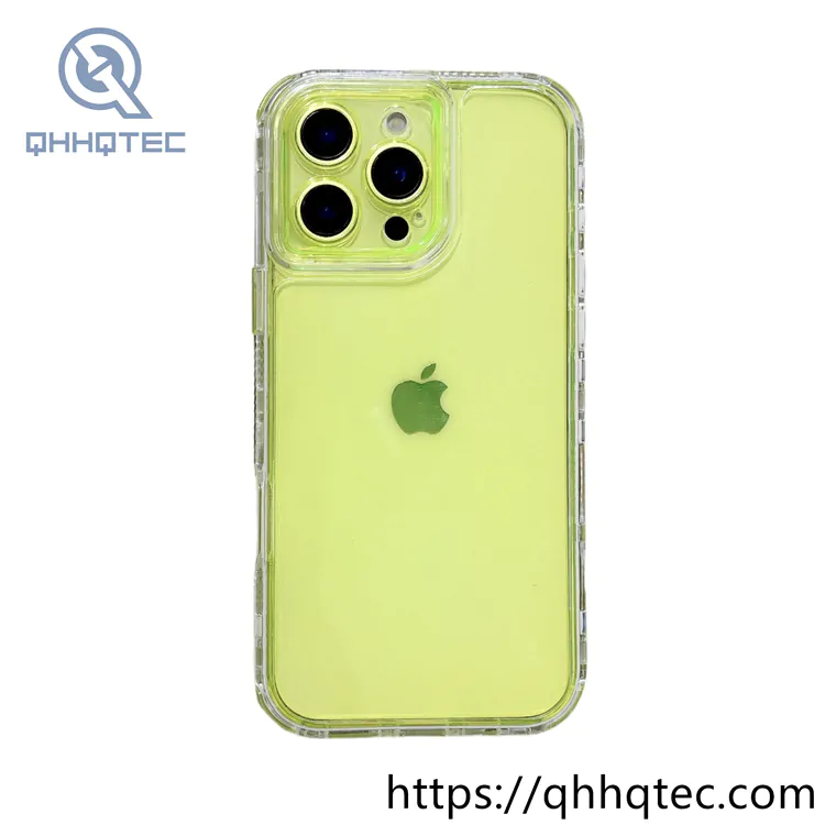 pro camera transparent 3 in 1 case