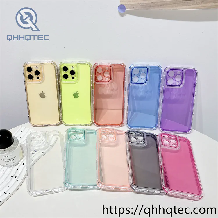 pro camera transparent 3 in 1 case