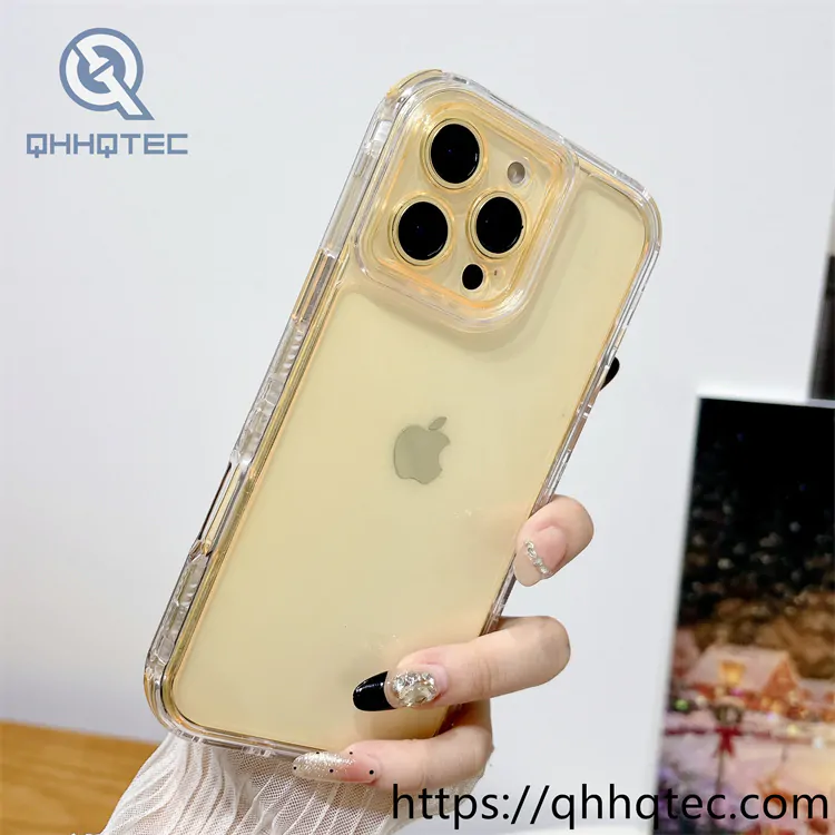 pro camera transparent 3 in 1 case