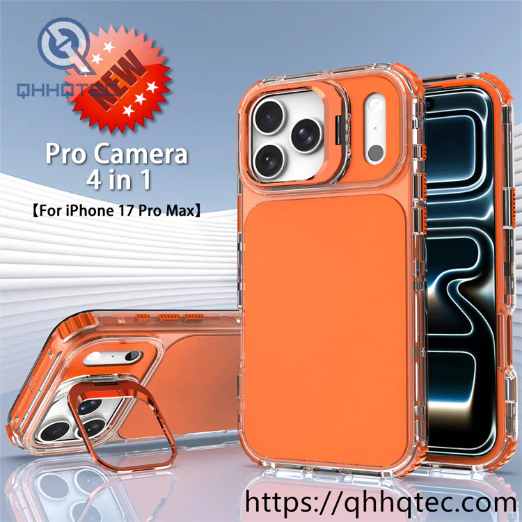 3 in 1 back panel solid color case (复制)