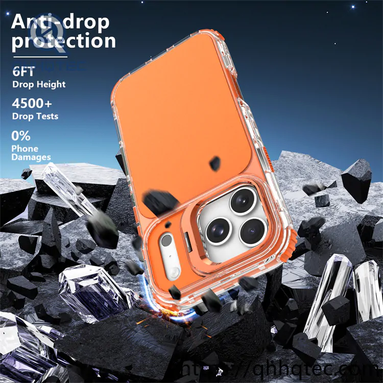 3 in 1 back panel solid color case (复制)