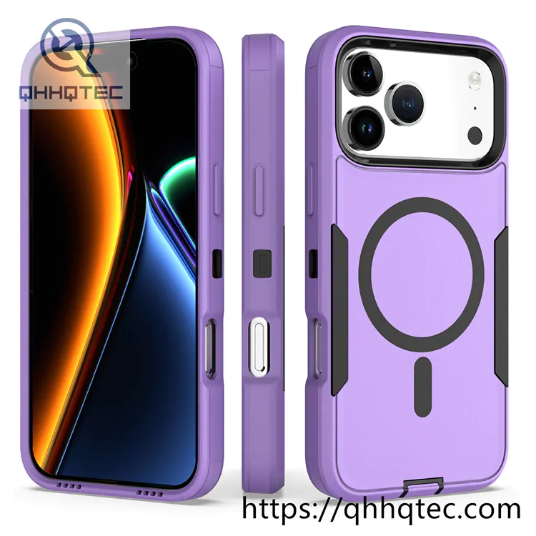 2 in 1 case color magsafe circle