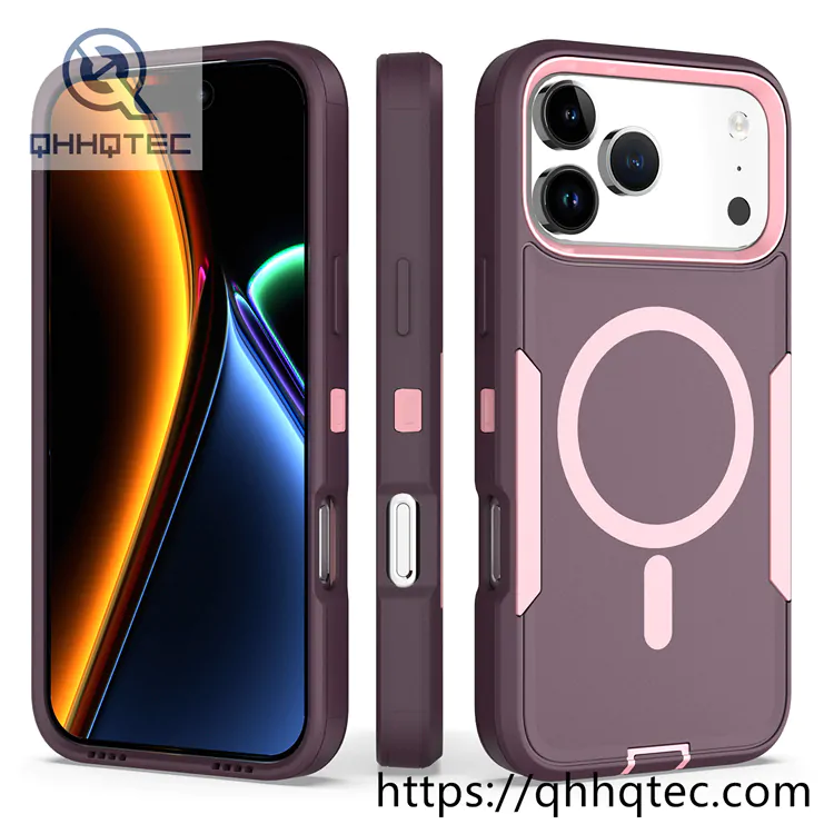 2 in 1 case color magsafe circle