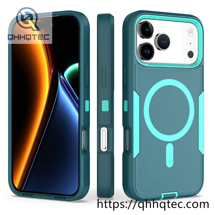 2 in 1 case color magsafe circle