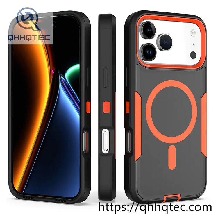 2 in 1 case color magsafe circle