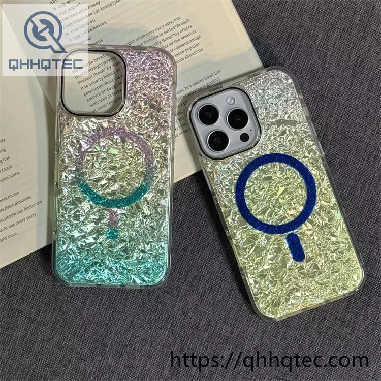 laser fragment gradient magsafe case