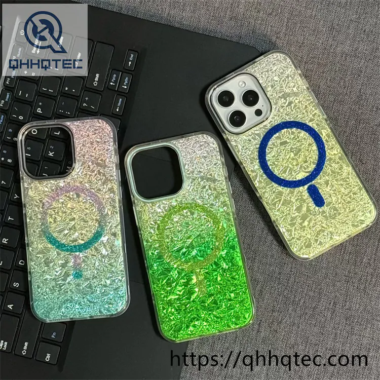 laser fragment gradient magsafe case