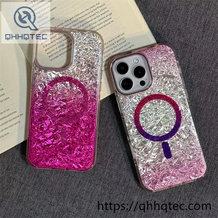 laser fragment gradient magsafe case