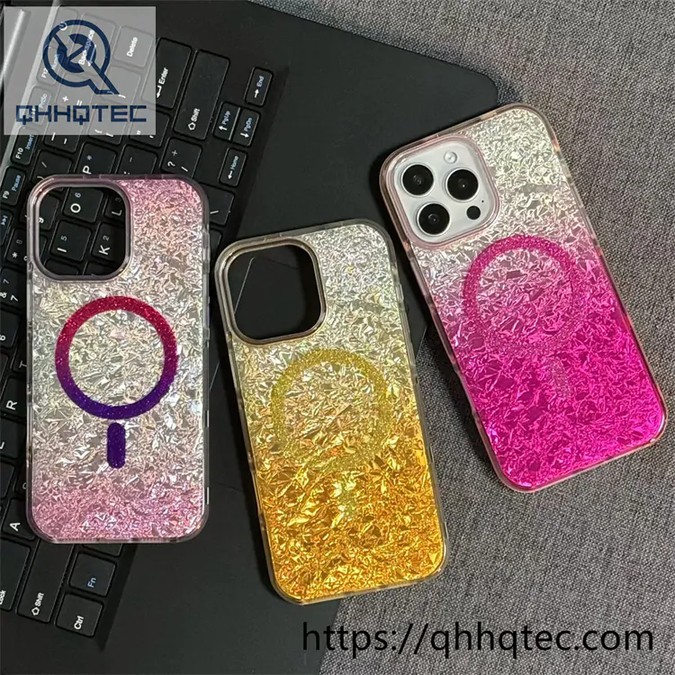 laser fragment gradient magsafe case