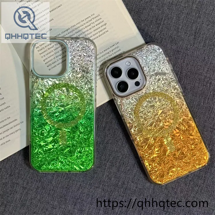 laser fragment gradient magsafe case