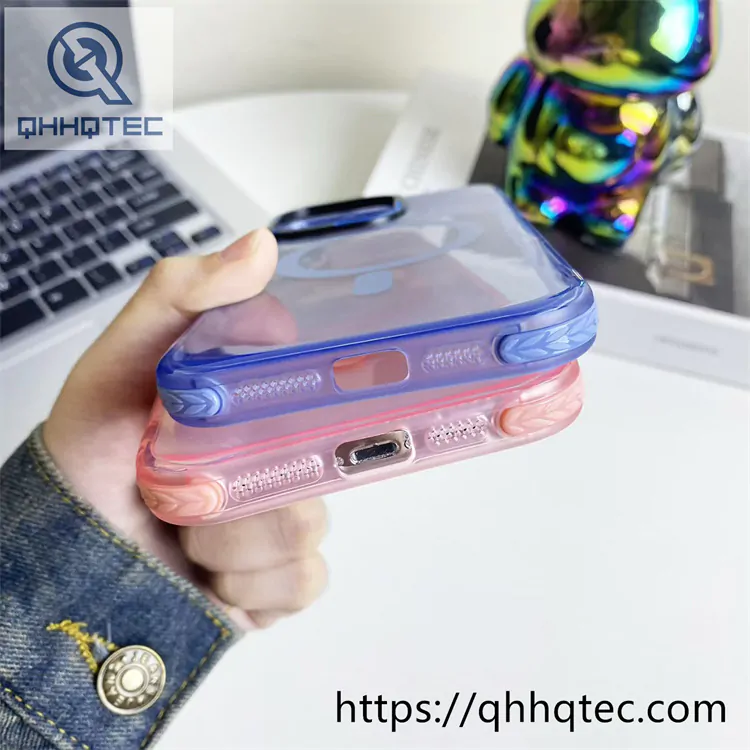 willow leaves anti fall magsafe case