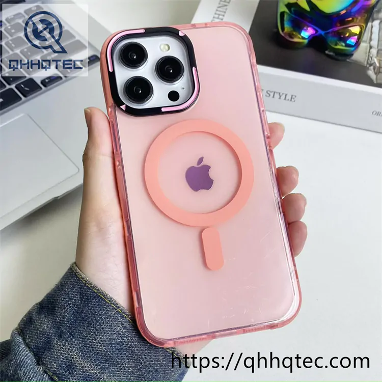 willow leaves anti fall magsafe case