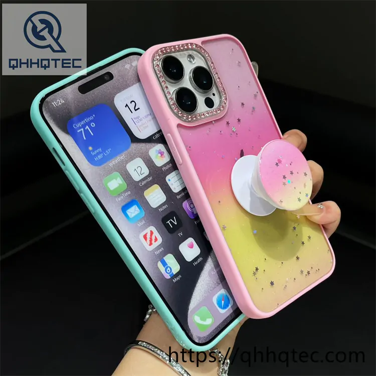 starry sky three color gradient case