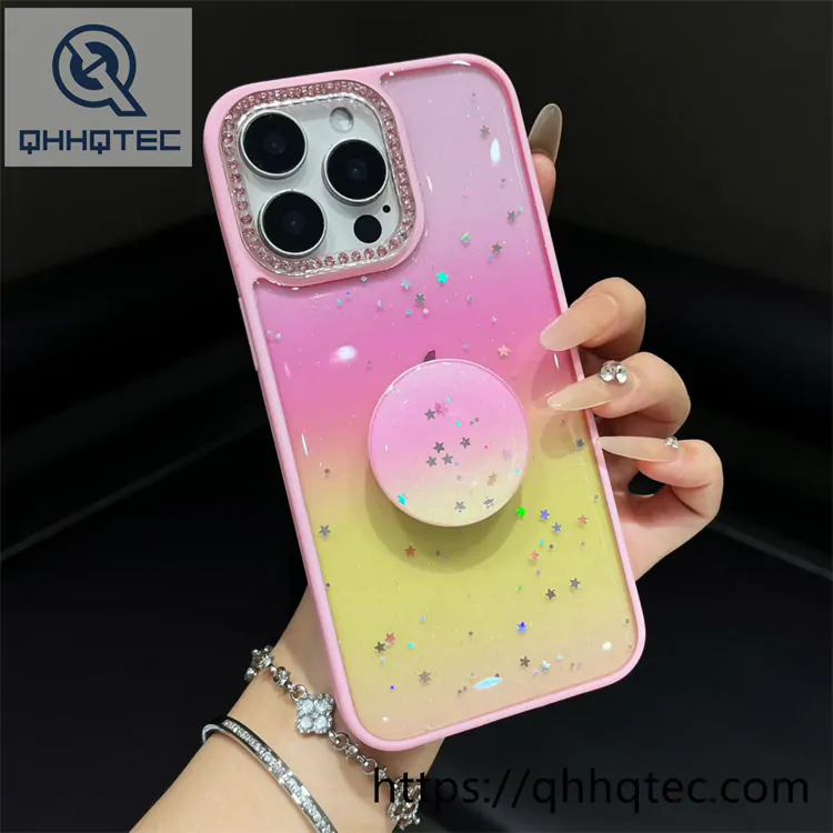 starry sky three color gradient case