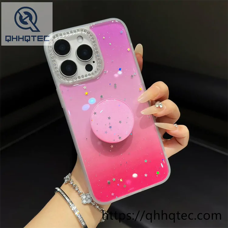 starry sky three color gradient case