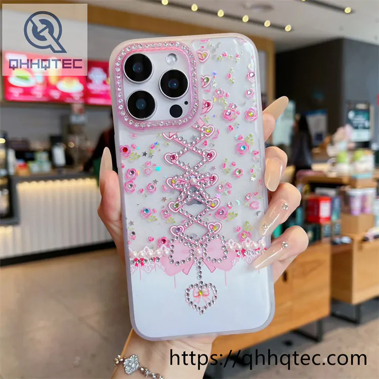 strap design heart dripping case