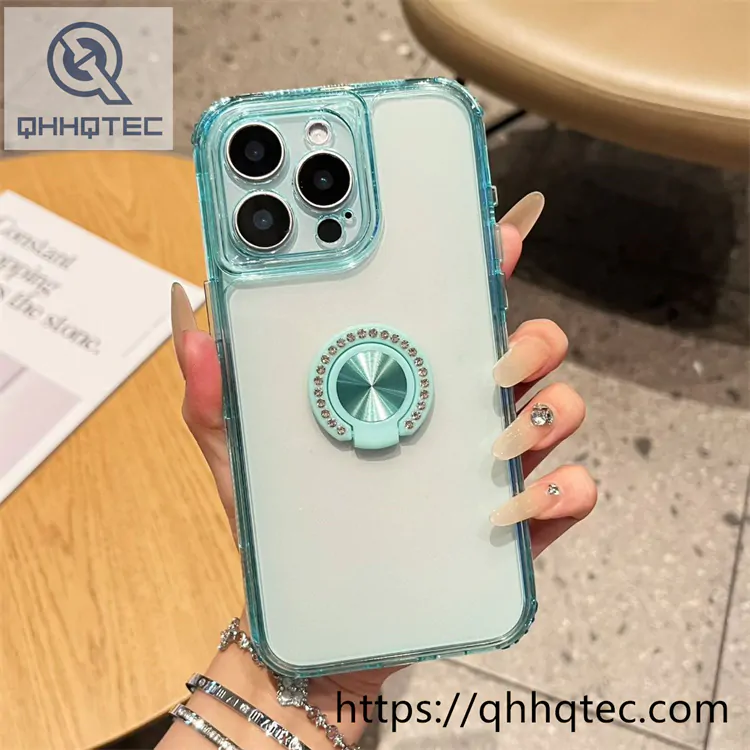 ring bracket 3 in 1 clear case