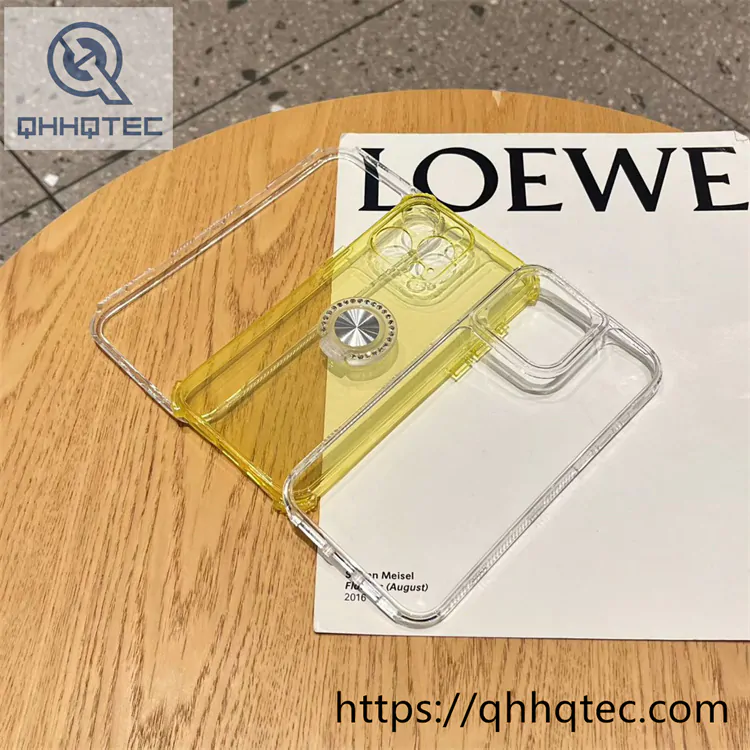 ring bracket 3 in 1 clear case