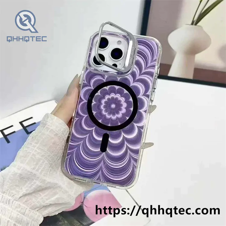 rendering color flowers magsafe case