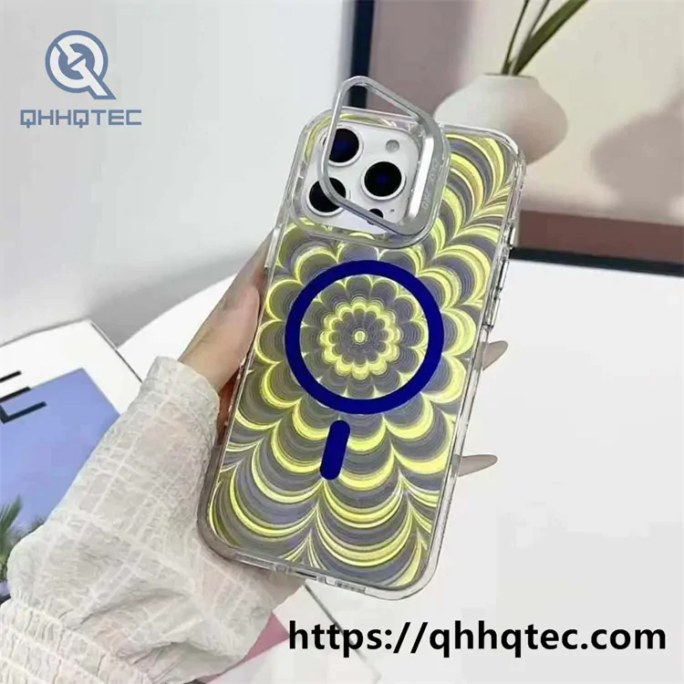 rendering color flowers magsafe case