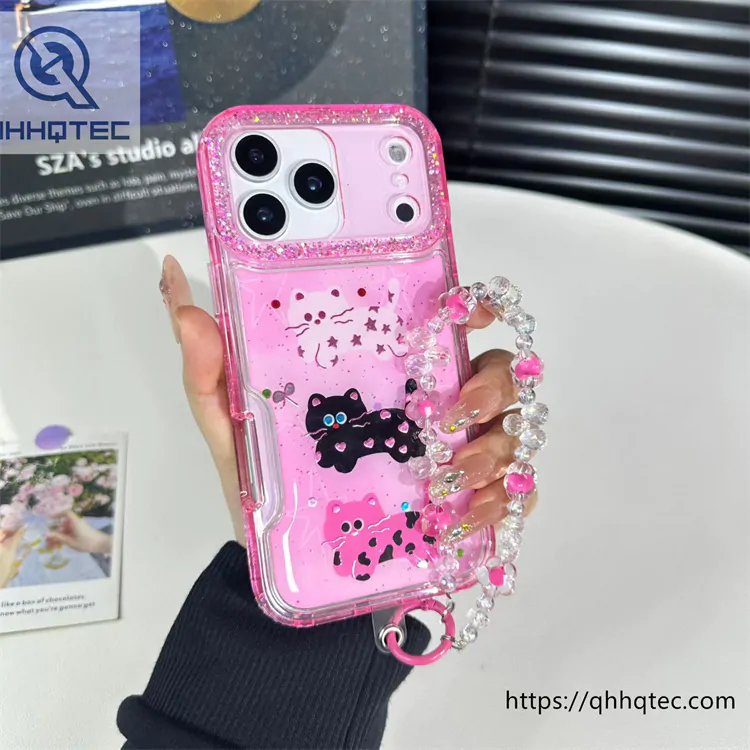 puppy pattern 3 in 1 case chain