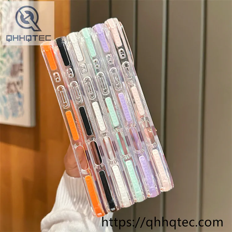 color block diamonds magsafe ring case