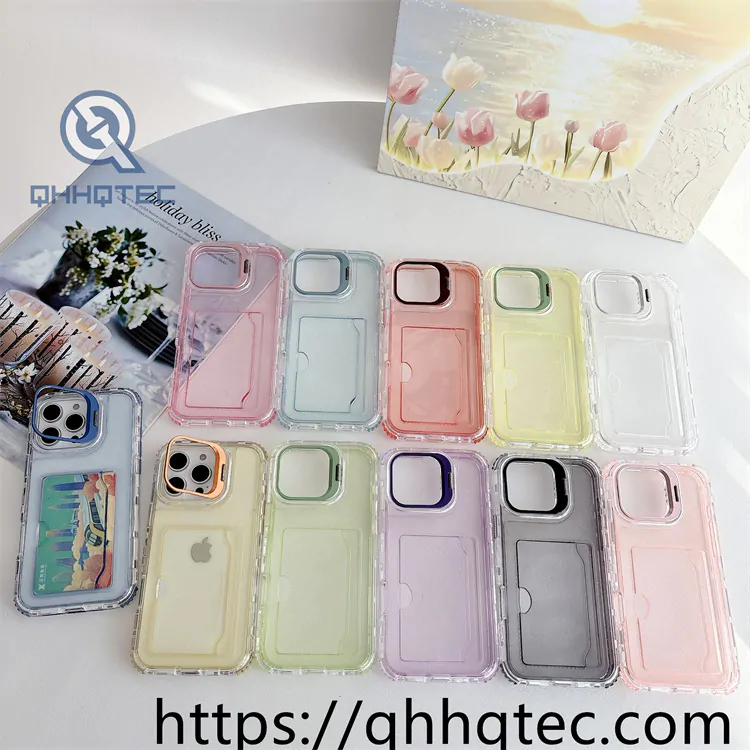 glitter clear 3 in 1 card bag case (复制)