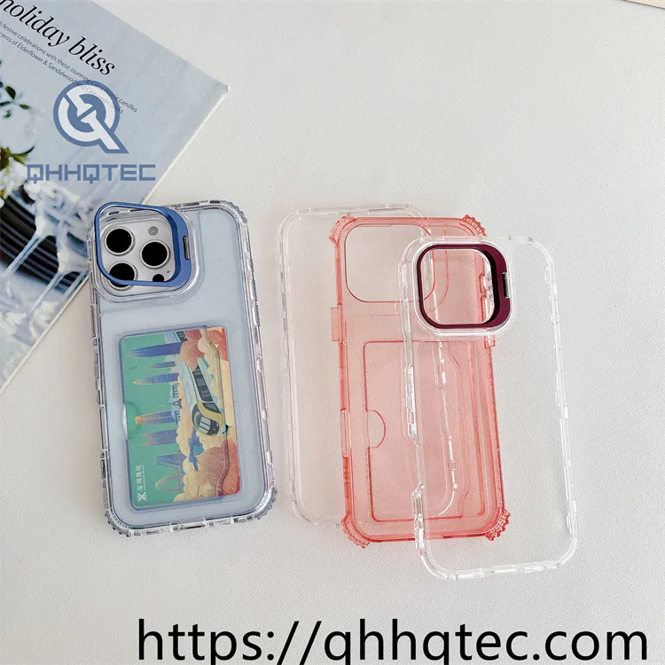 glitter clear 3 in 1 card bag case (复制)