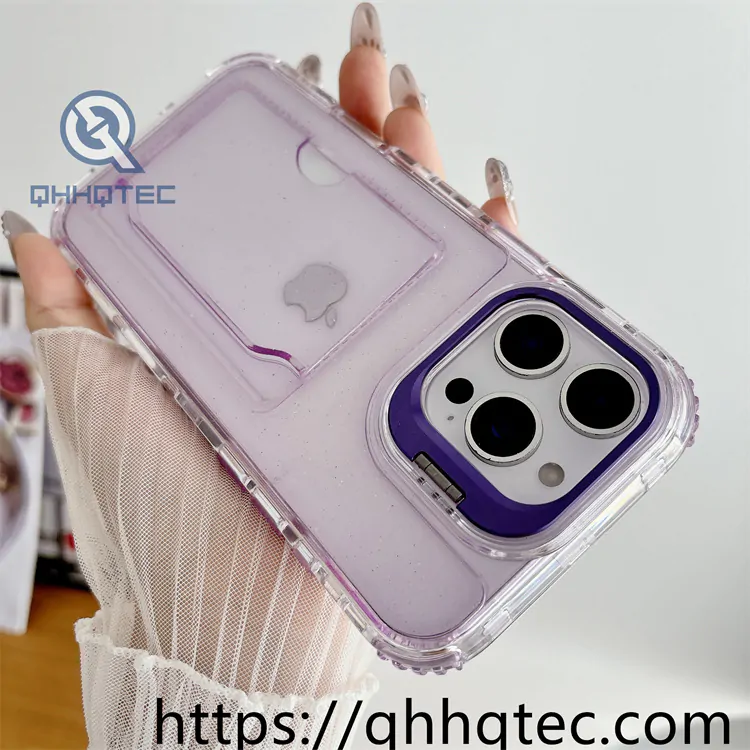 glitter clear 3 in 1 card bag case (复制)