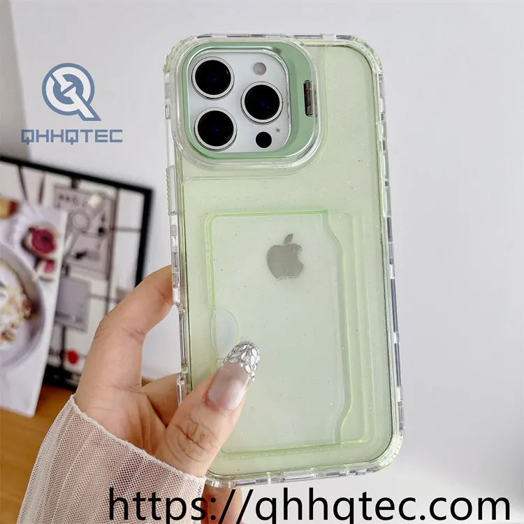 glitter clear 3 in 1 card bag case (复制)