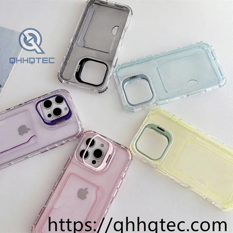 glitter clear 3 in 1 card bag case (复制)