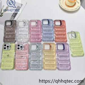 dyed down jacket 3 in 1 glitter case holder