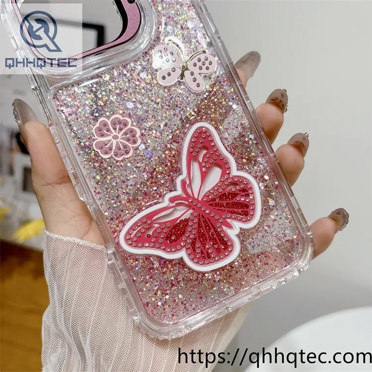 hollow butterfly rocking 3 in 1 case