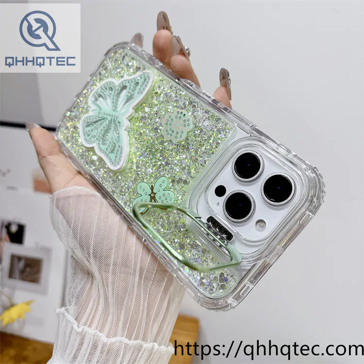 hollow butterfly rocking 3 in 1 case