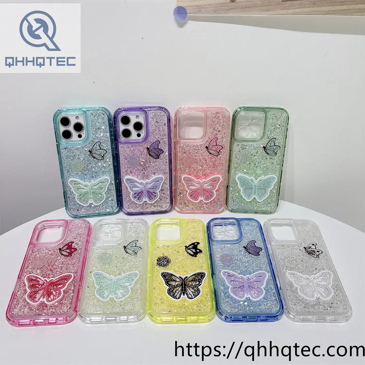 glitter butterfly 3 in 1 rocking case