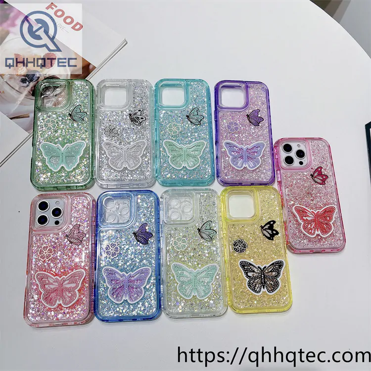 glitter butterfly 3 in 1 rocking case