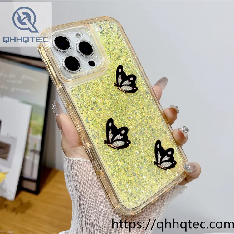 tower butterfly flower 3 in 1 case