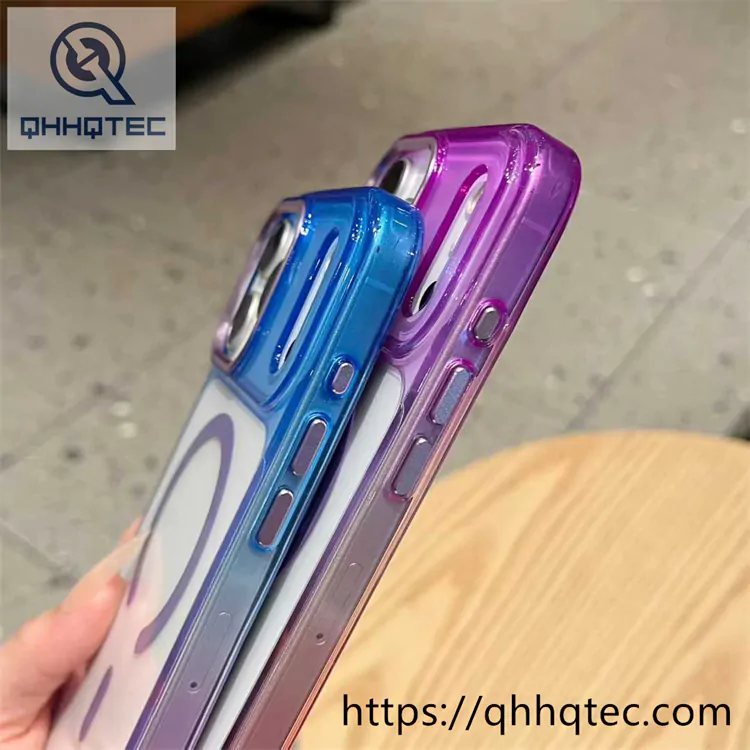 2 in 1 gradient magsafe case